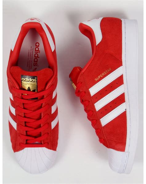 adidas originals superstar red.